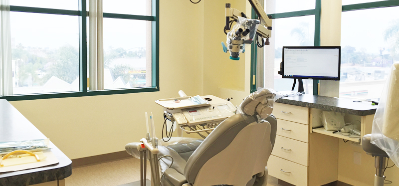image of dental seat in the office
